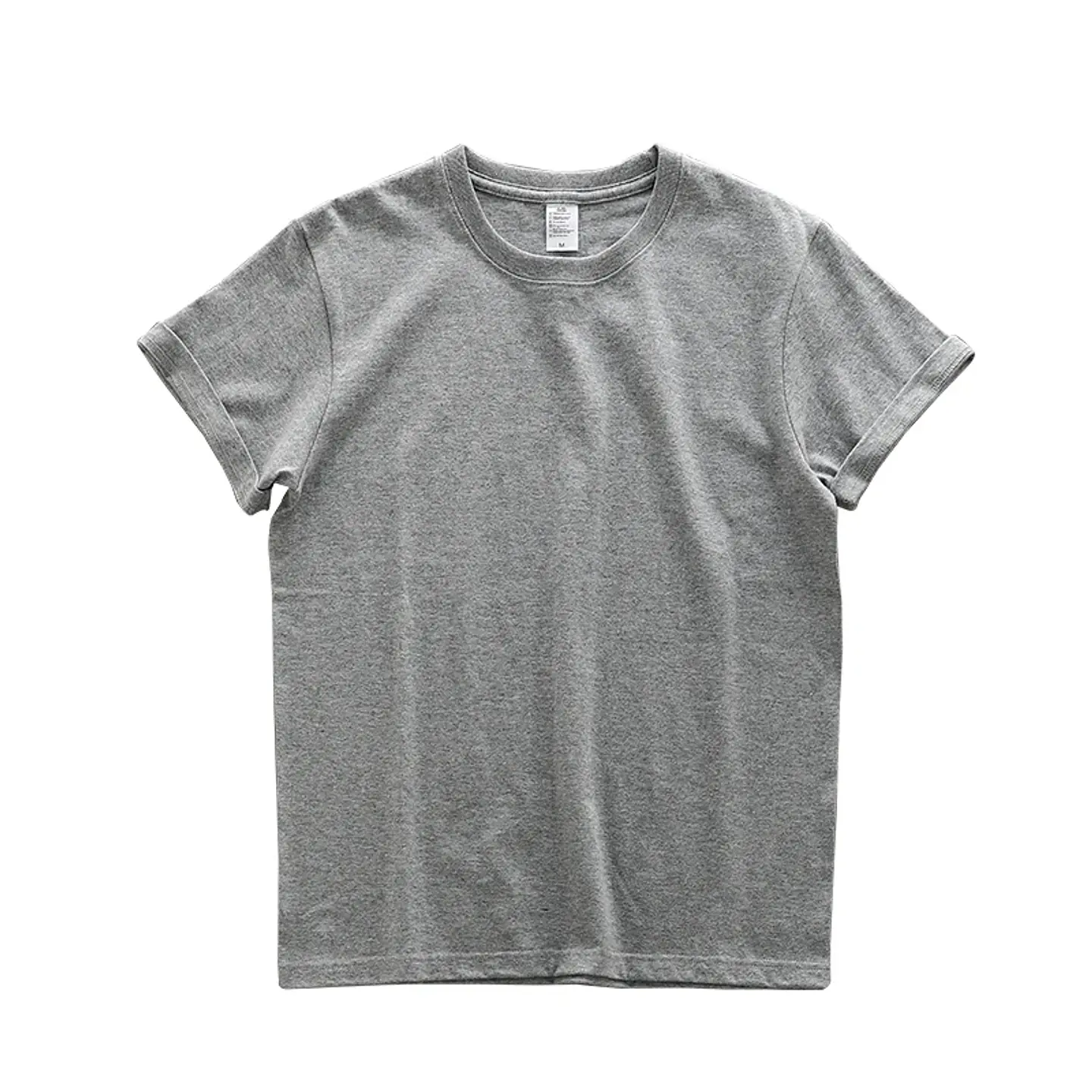 Dukeen 280gsm Oversized Heavy T-Shirt for Men Summer Short Sleeve Tee Cotton Solid Color Top Casual T Shirts One Piece 10