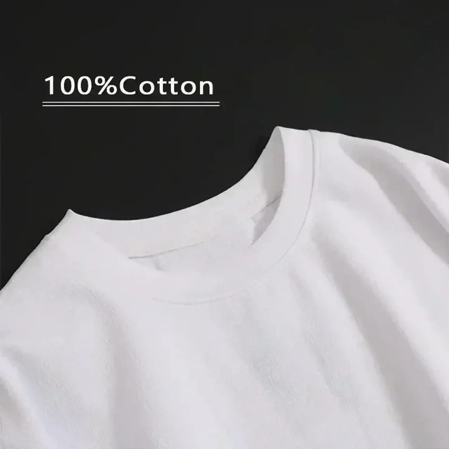 American Retro Pattern Printed Short-sleeved Crew Neck Cotton T-shirt Unisex Top Casual Loose Fashion Streetwear Top 13