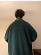 American Style Vintage 2026 Men Bomber Jacket Windbreakers Zipper Coats Autumn Loose Cargo Outwear - Thumbnail 16