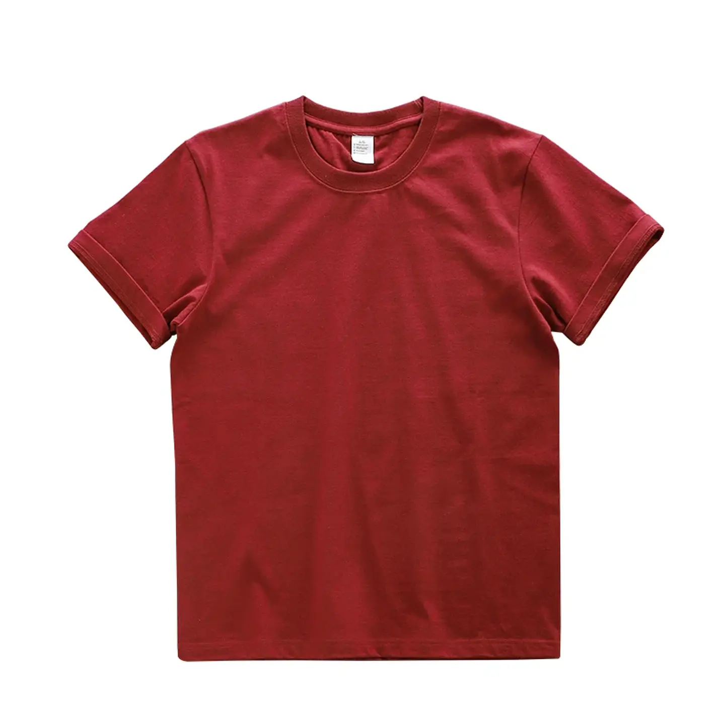 Dukeen 280gsm Oversized Heavy T-Shirt for Men Summer Short Sleeve Tee Cotton Solid Color Top Casual T Shirts One Piece 14