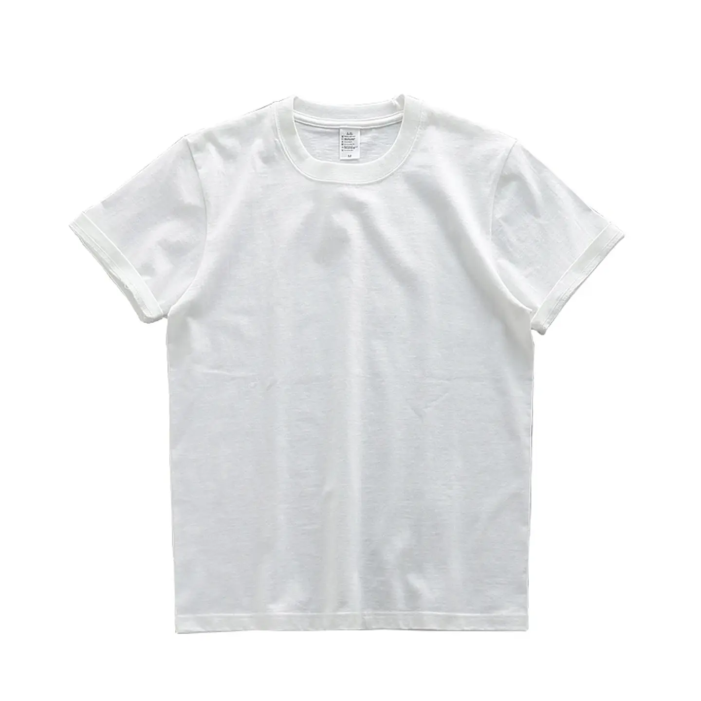 Dukeen 280gsm Oversized Heavy T-Shirt for Men Summer Short Sleeve Tee Cotton Solid Color Top Casual T Shirts One Piece 18