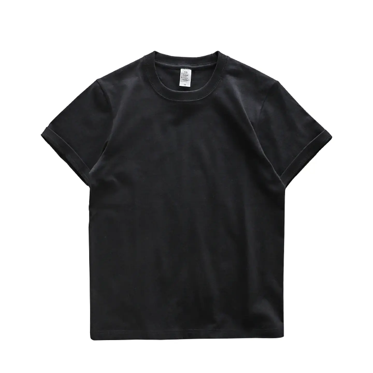 Dukeen 280gsm Oversized Heavy T-Shirt for Men Summer Short Sleeve Tee Cotton Solid Color Top Casual T Shirts One Piece 23