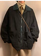 American Style Vintage 2026 Men Bomber Jacket Windbreakers Zipper Coats Autumn Loose Cargo Outwear - Thumbnail 28