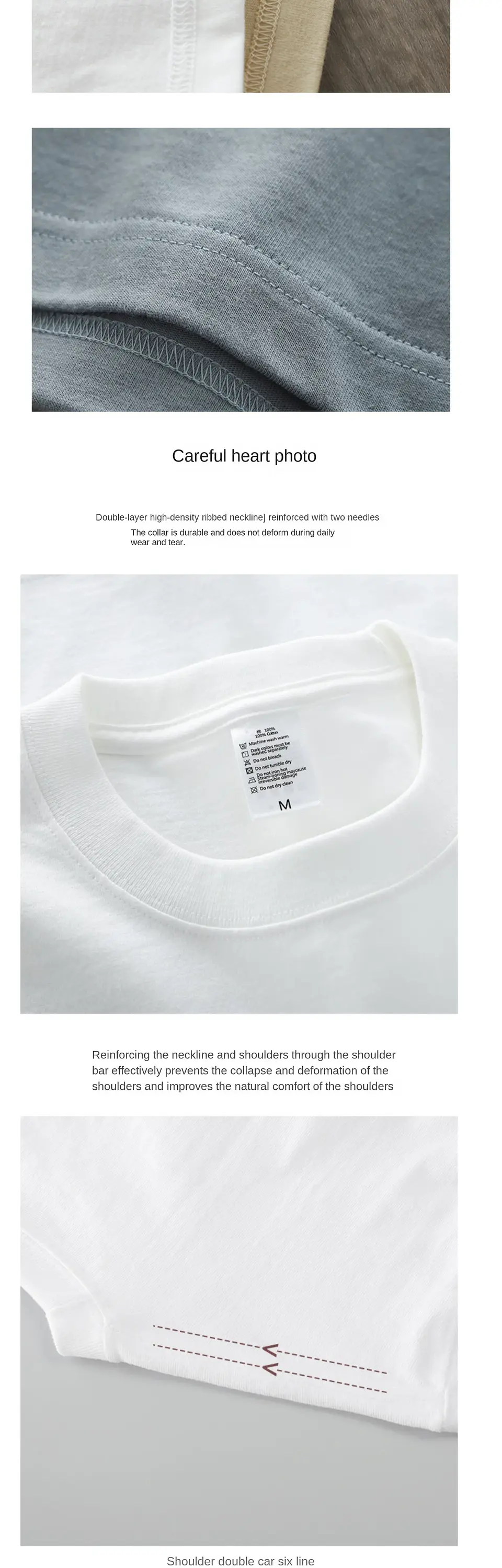 Dukeen 280gsm Oversized Heavy T-Shirt for Men Summer Short Sleeve Tee Cotton Solid Color Top Casual T Shirts One Piece 30