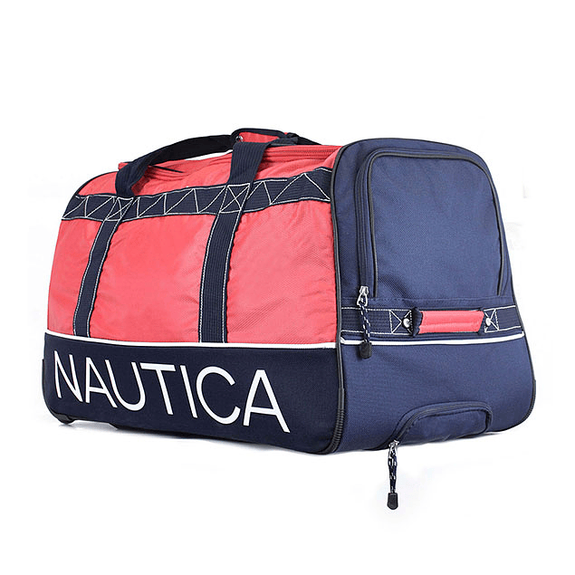 Set 3 Bolsos Nautica Dockside L+M+S Rojo