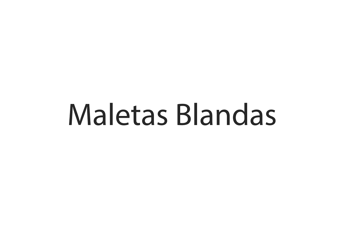 Maletas Blandas