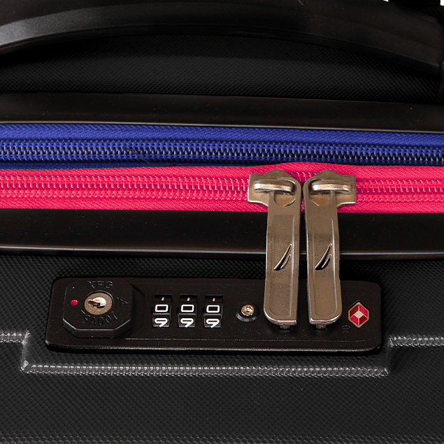 Pack Maletas Vesper Negro M+L