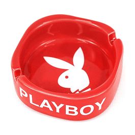 Cenicero Cuadrado rojo Play Boy Kubayoff Kubayoff