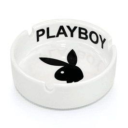 Cenicero circular blanco Play Boy Kubayoff