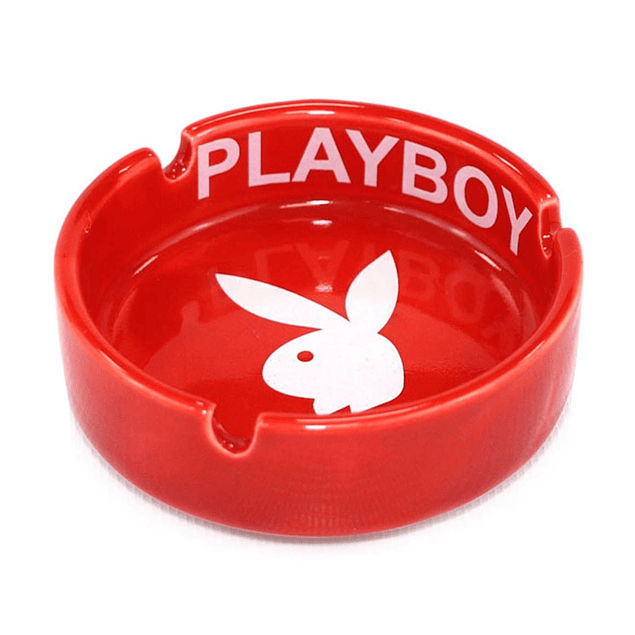 Cenicero circular rojo Play Boy Kubayoff 