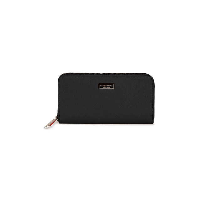 Billetera mujer Ava negra Kenneth Cole