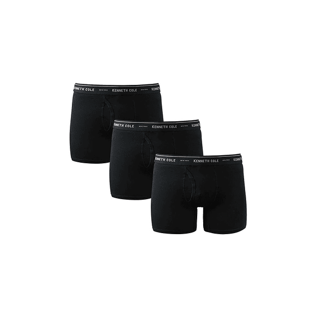 Boxer pack de 3 talla M negros Kenneth Cole 