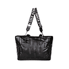 Bolso mujer negro metalizado Pipertote Kenneth Cole