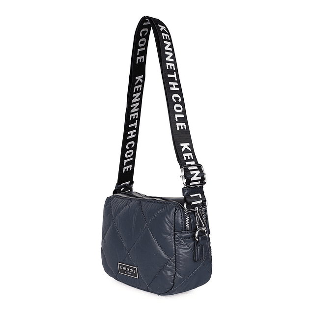 Cartera acolchada Peyton azul Kenneth Cole