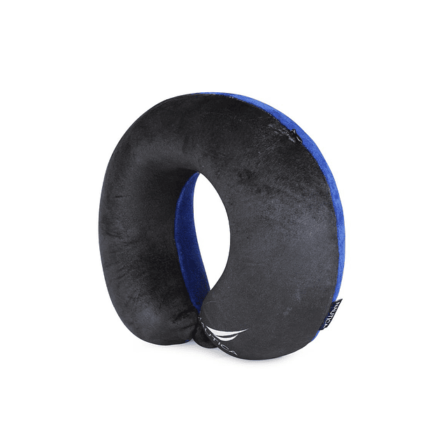 Cojín cervical para viaje Memory Foam - Black/Cobalt