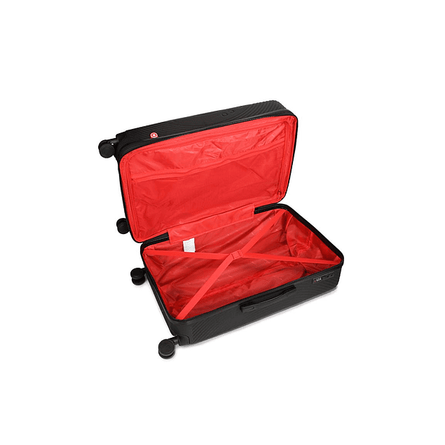 Pack 2 maletas M+L mediana y grande negra Doppler Wilson