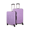 Pack 2 maletas M+L mediana y grande púrpura Denver Wilson