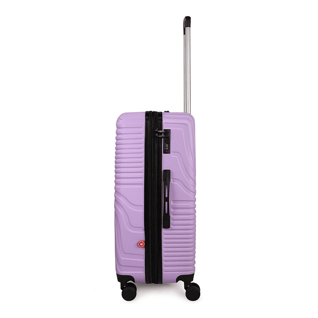 Pack 2 maletas M+L mediana y grande púrpura Denver Wilson