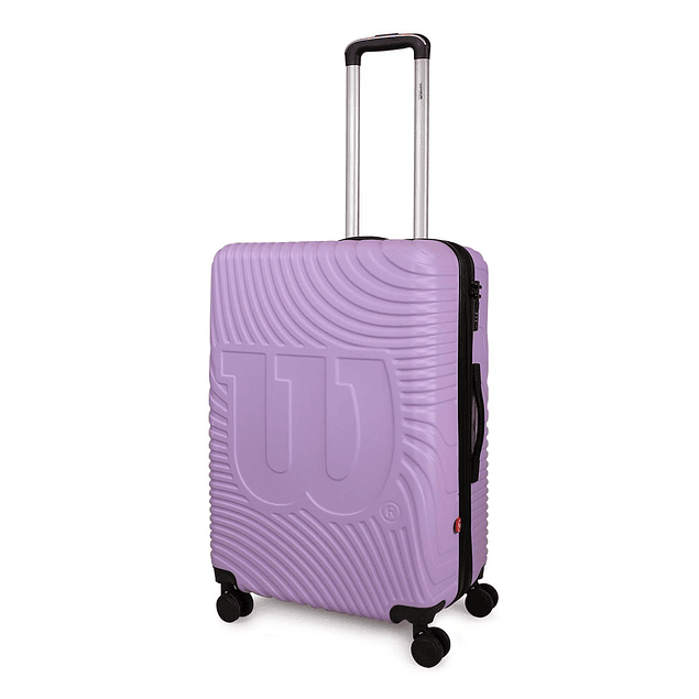 Pack 2 maletas S+M cabina y mediana púrpura Denver Wilson