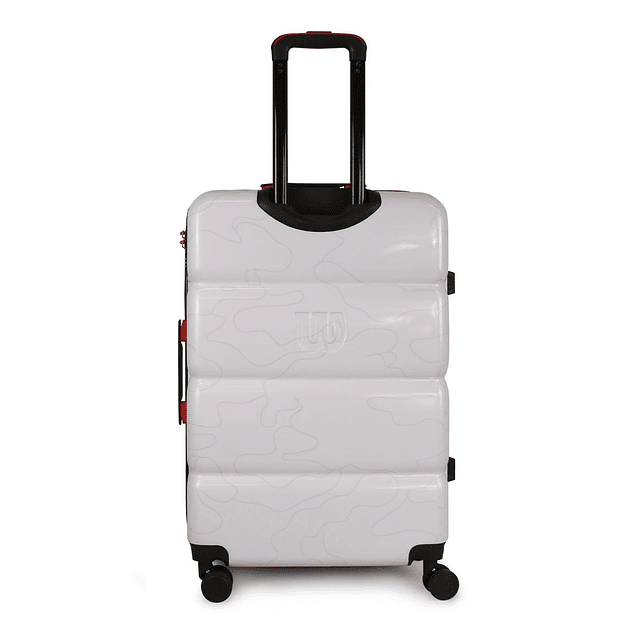 Pack 2 maletas M+L mediana y grande Blanca Puffa Wilson