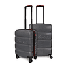 Pack 2 maletas S+M cabina y mediana Dark gris Puffa Wilson