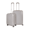 Pack 2 maletas Rome S cabina 10kg + mediana 18kg gris Calvin Klein