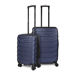 Pack 2 maletas S cabina+Mediana Soho azul Nautica