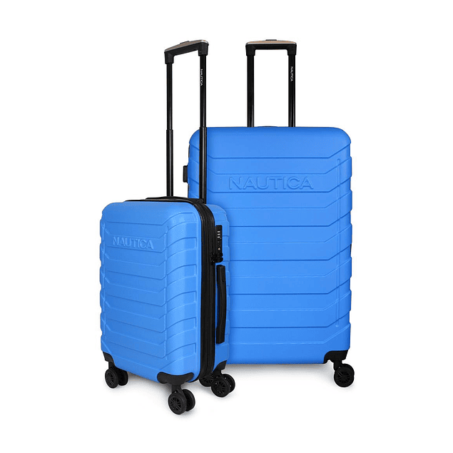 Pack 2 maletas S de cabina+grande 23kg Soho azul rey Nautica