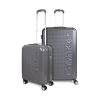 Pack 2 maletas Rome S de cabina 10kg + grande 23kg gris oscuro Calvin Klein
