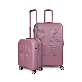 Pack 2 Maletas Donna Karan Lucerna S 10kg + L 23kg Púrpura DKNY