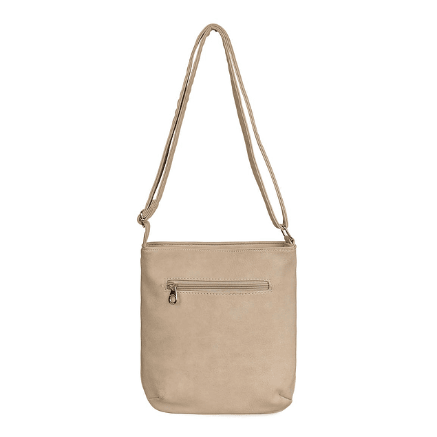 Bandolera Flower Beige 