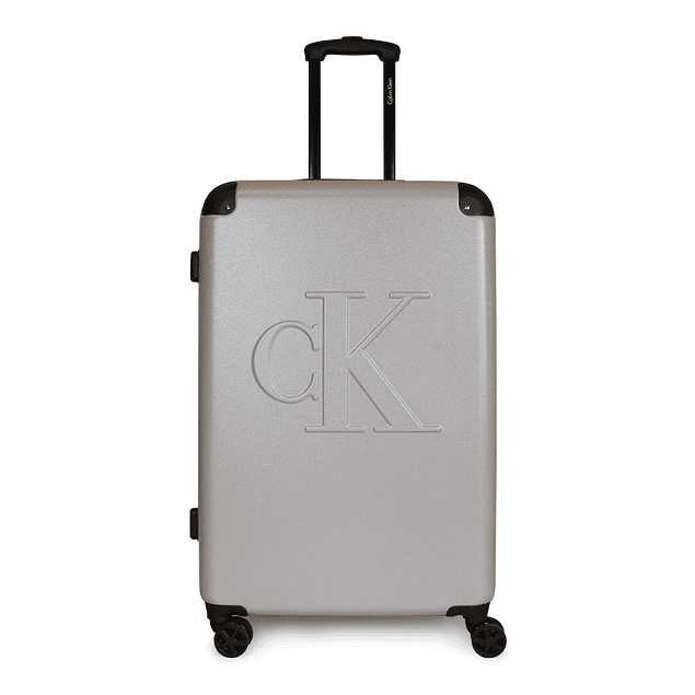 Pack 2 maletas Cadillac mediana 18kg + Grande 23kg gris Calvin Klein