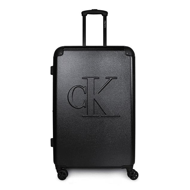 Pack 2 maletas Cadillac S de cabina 10kg + grande 23kg negra Calvin Klein