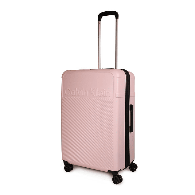 Pack 2 maletas Expression S cabina 10kg + mediana 18kg rosada Calvin Klein