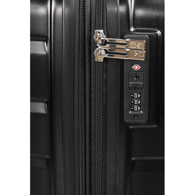 Pack 2 maletas Epic mediana 18kg + grande 23kg negra Calvin Klein