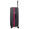 Maleta Grande L (23 Kg) Madison Negro - Fucsia