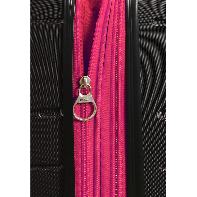 Maleta Cabina S (10 Kg) Madison Negro - Fucsia