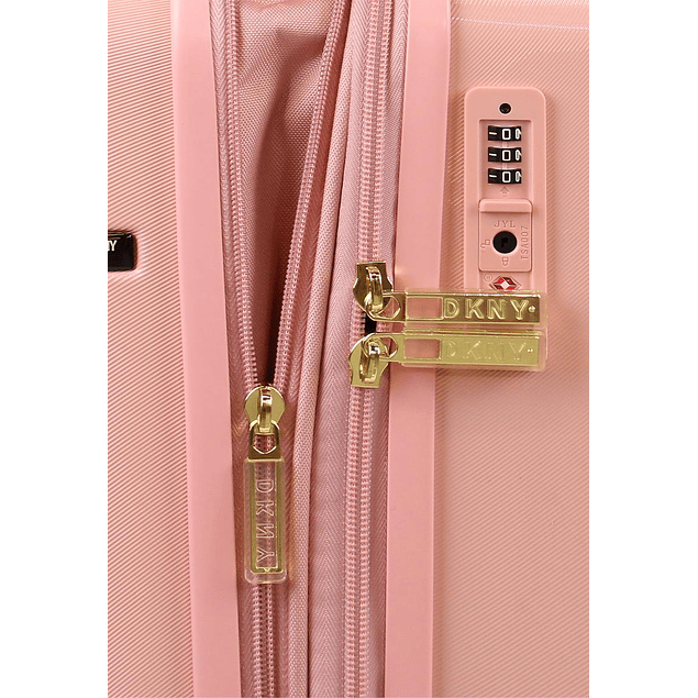 Maleta Cabina S (10 Kg) Denim Rosa