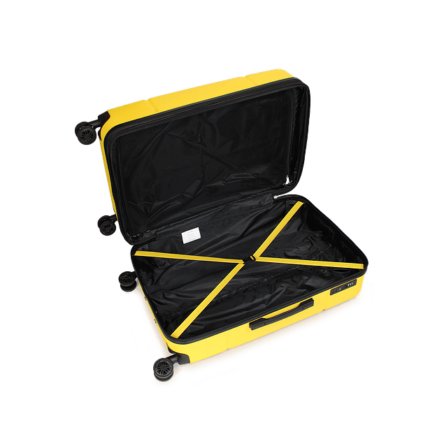 Pack maletas S+L Amsterdam de 10 y 23kg amarillas 