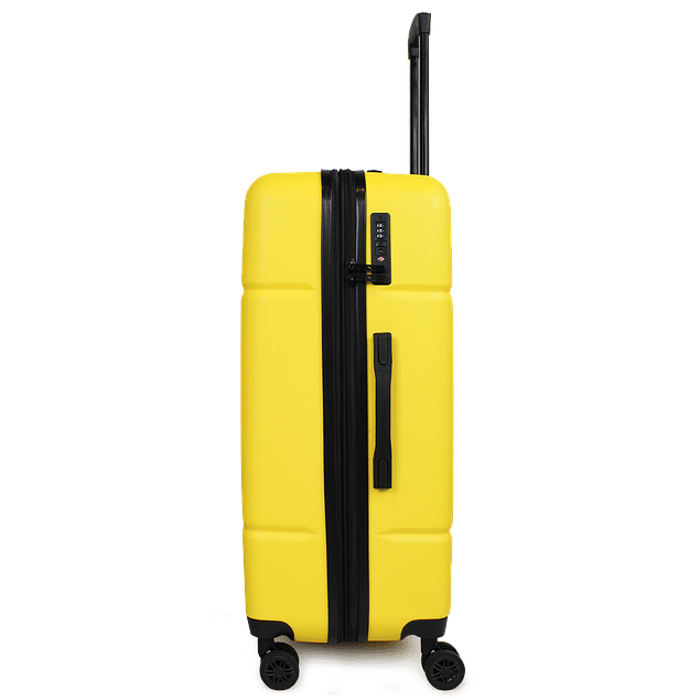 Pack maletas S+L Amsterdam de 10 y 23kg amarillas 