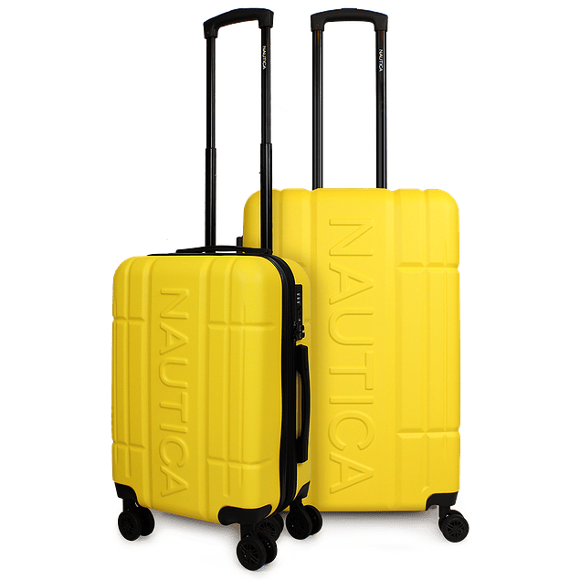 Pack maletas S+M Amsterdam de 10 y 20kg amarilla 