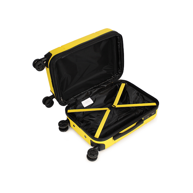 Pack maletas S+M Amsterdam de 10 y 20kg amarilla 