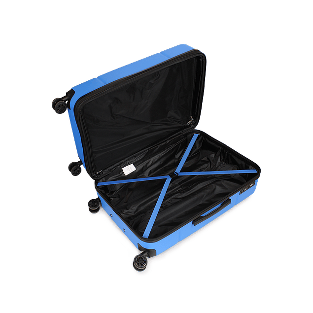 Pack Maleta grande Amsterdam 23k celeste + Organizador Nautica