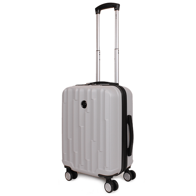 Pack Maleta cabina con usb Flip gris 10kg + Neceser Spark Fila