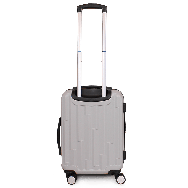 Pack Maleta cabina con usb Flip gris 10kg + Neceser Spark Fila