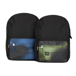 Pack Wilson 2 Mochilas Portland verde y azul