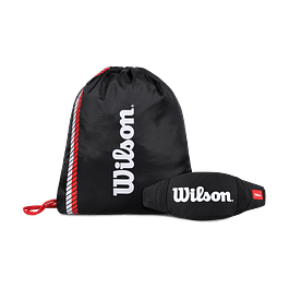 Pack Wilson morral Jornet negro + banano Oval negro