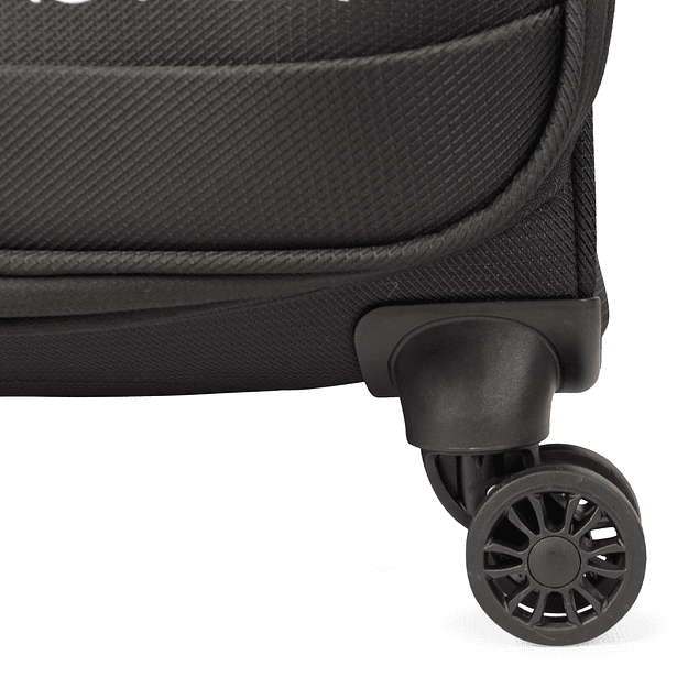 Maleta de tela grande Nautica Lisboa L 23kg negra