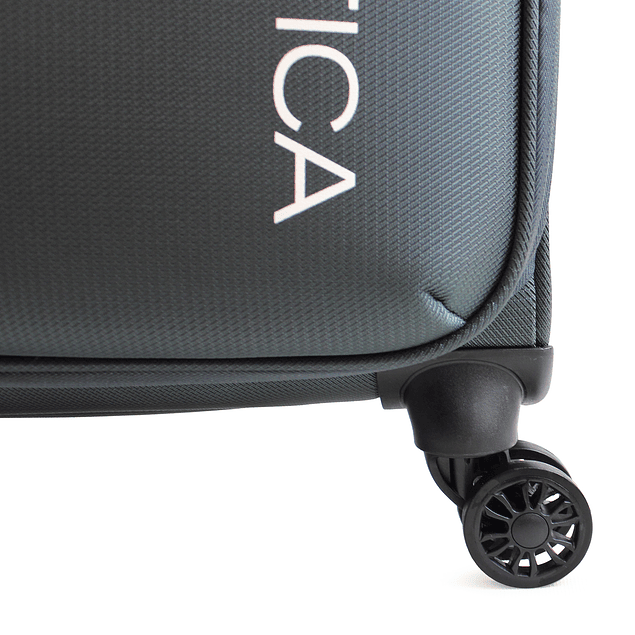 Maleta de tela mediana Nautica Munich 20kg gris