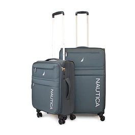 Pack 2 maletas blanda de tela S+M Nautica Munich 10k y 20k gris